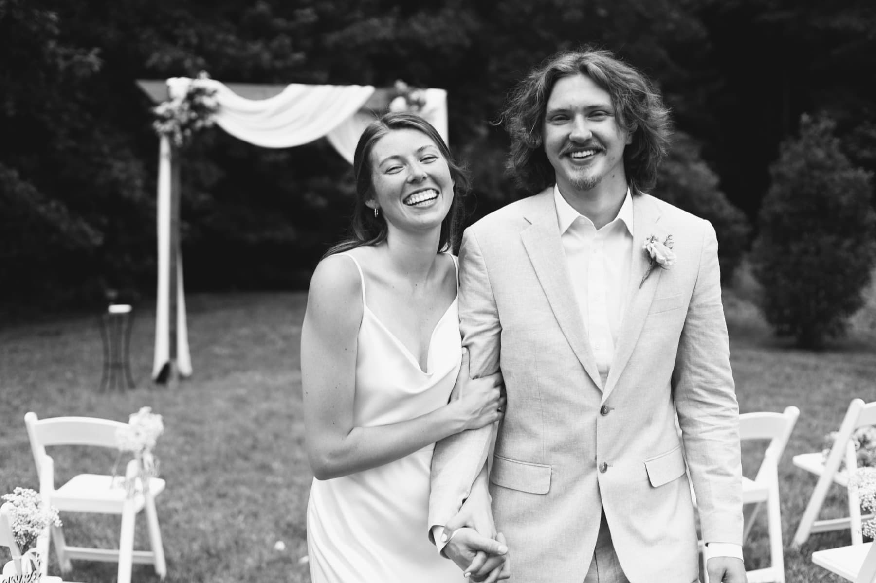 Sam and Tara, the founders of Red Sea Candle Co.